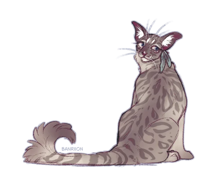 Thumbnail for Warrior Cat Adopt #1 - Mothwhisker